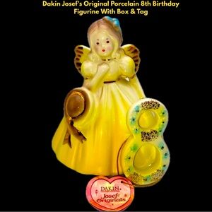 Dakin Josef’s Original Porcelain 8th Birthday Figurine With Box & Tag